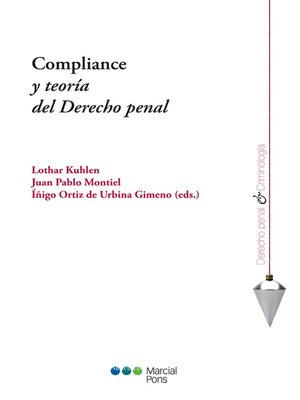 cover image of Compliance y teoría del Derecho penal
